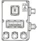 Industriële waterdichte stopcontactdoos